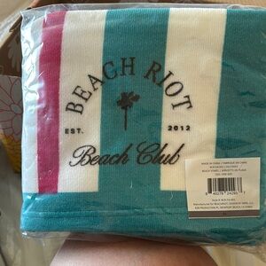 Beach Riot Striped Beach Towel